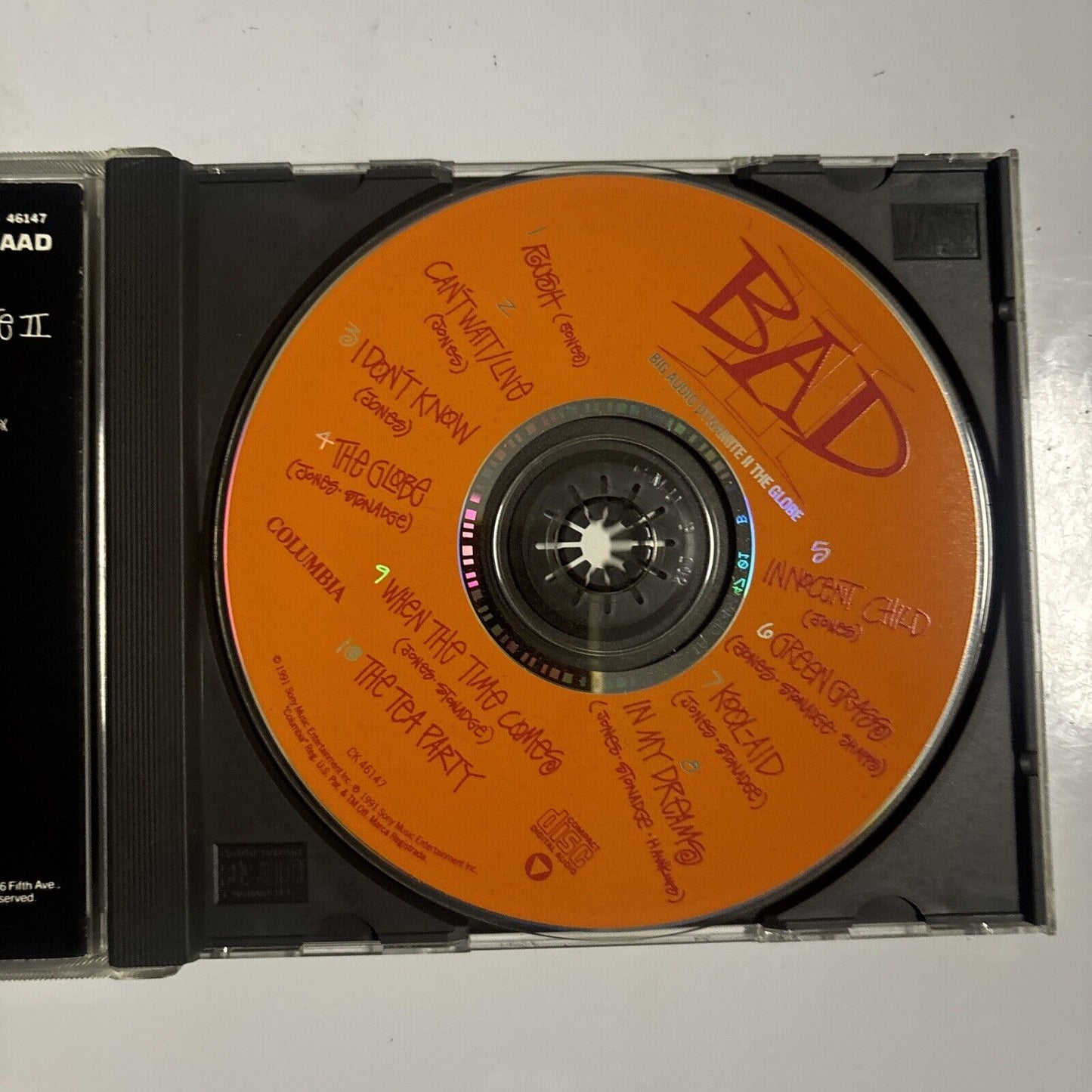 Big Audio Dynamite II - The Globe (CD, 1991) CK 46147