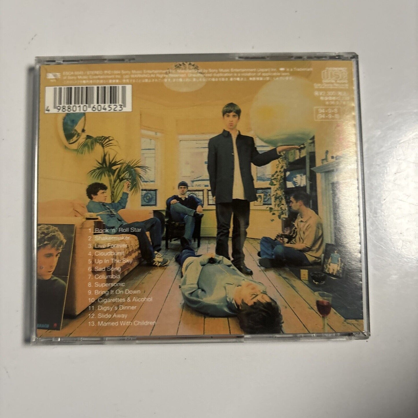 Oasis - Definitely Maybe (CD, 1994) Japan ESCA-6045 Rock