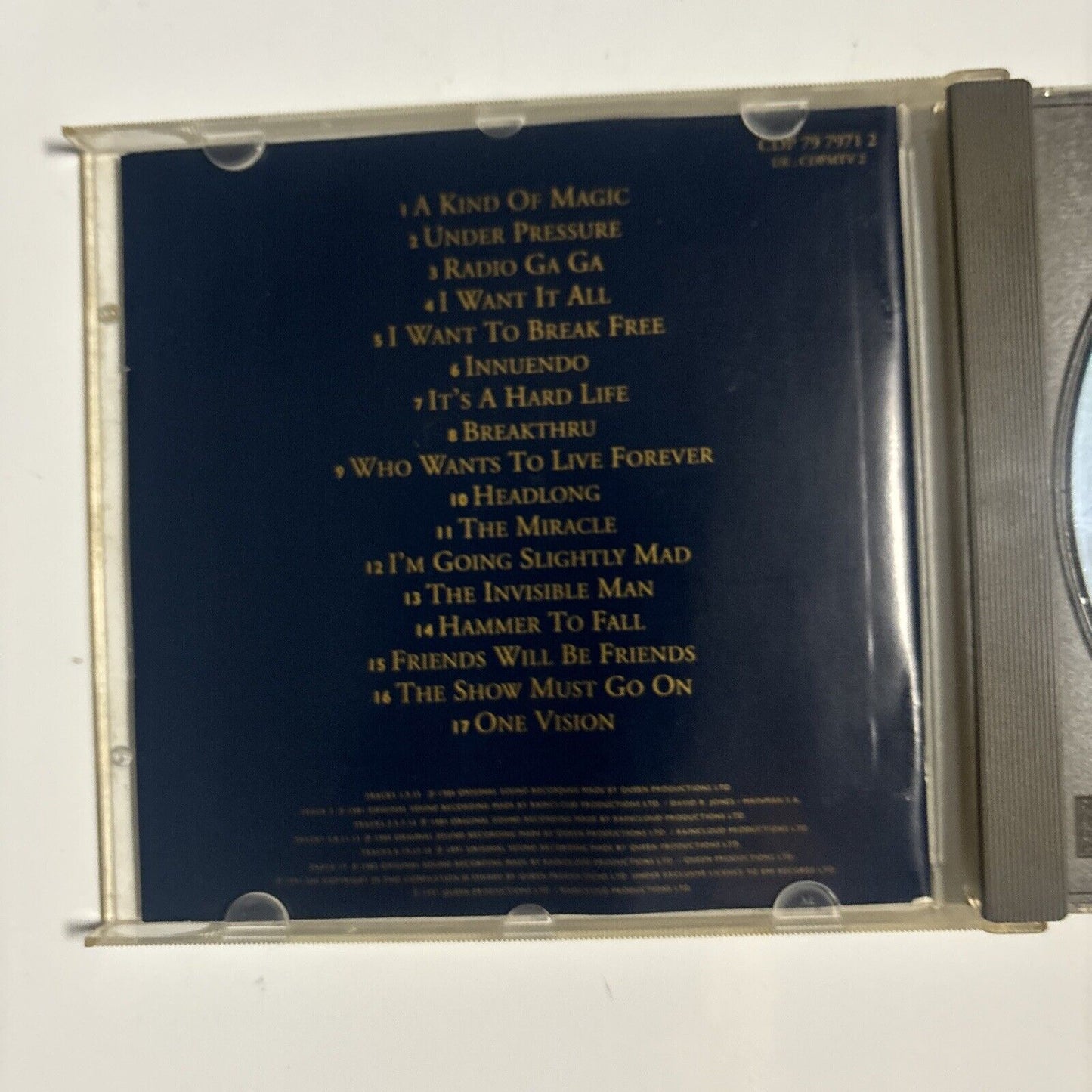 Queen - Greatest Hits II (CD, 1991) CDP 79 7971