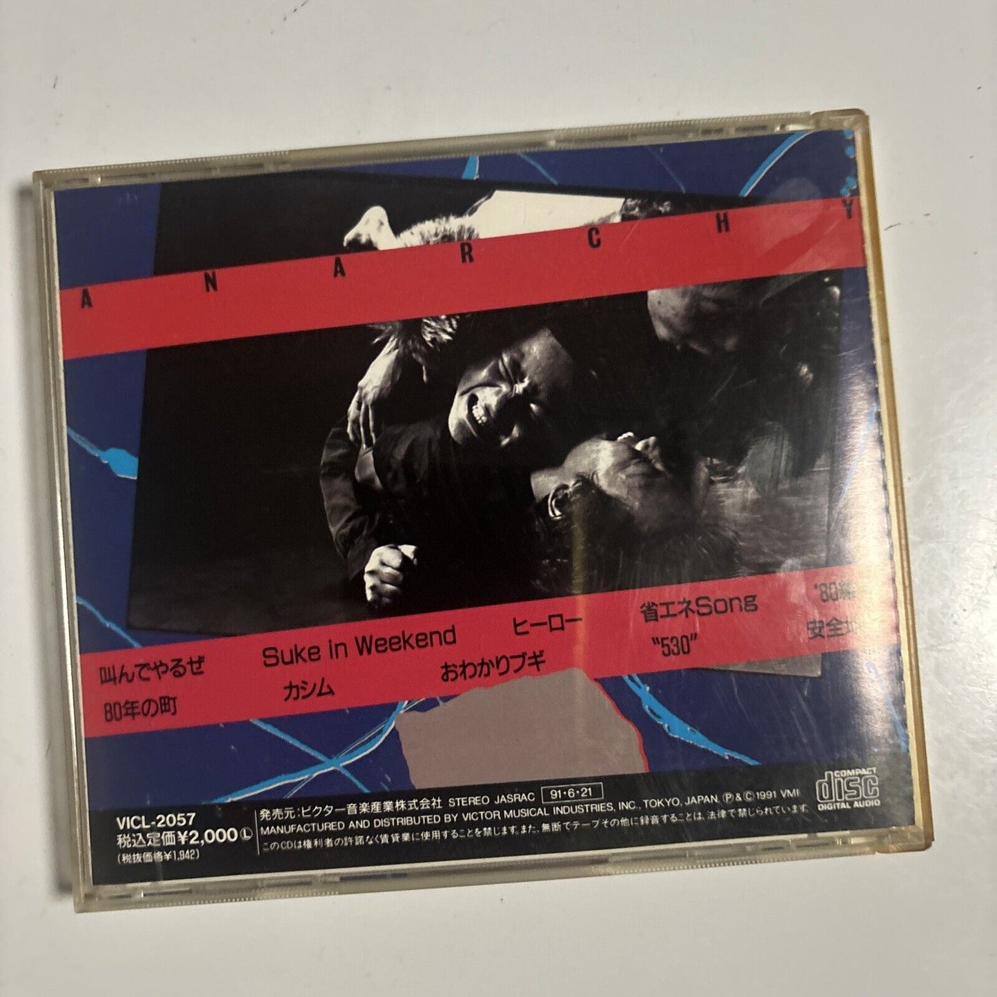 Anarchy - '80維新 (CD, 1994) Japan vicl-2057