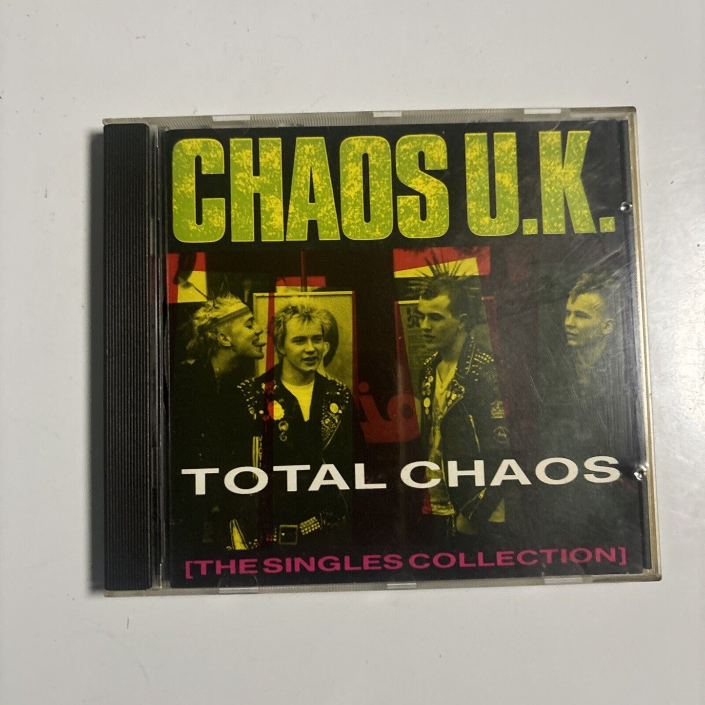 Chaos UK - Total Chaos - The Singles Collection (CD, 1998) Japan MGRAM 48 Rock
