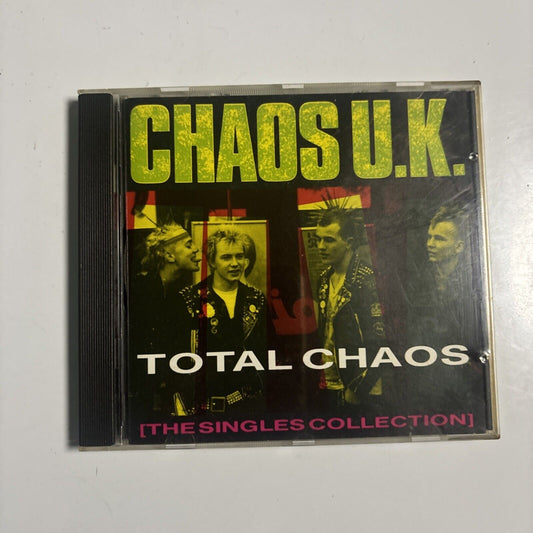 Chaos UK - Total Chaos - The Singles Collection (CD, 1998) Japan MGRAM 48 Rock