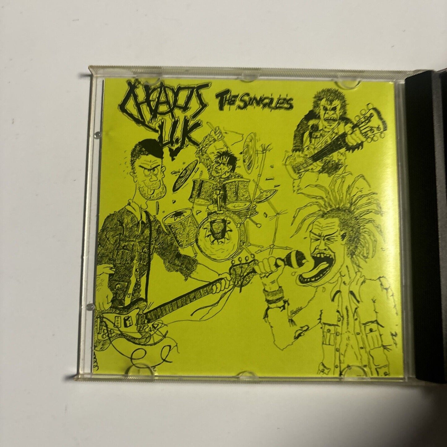 Chaos UK - Total Chaos - The Singles Collection (CD, 1998) Japan MGRAM 48 Rock