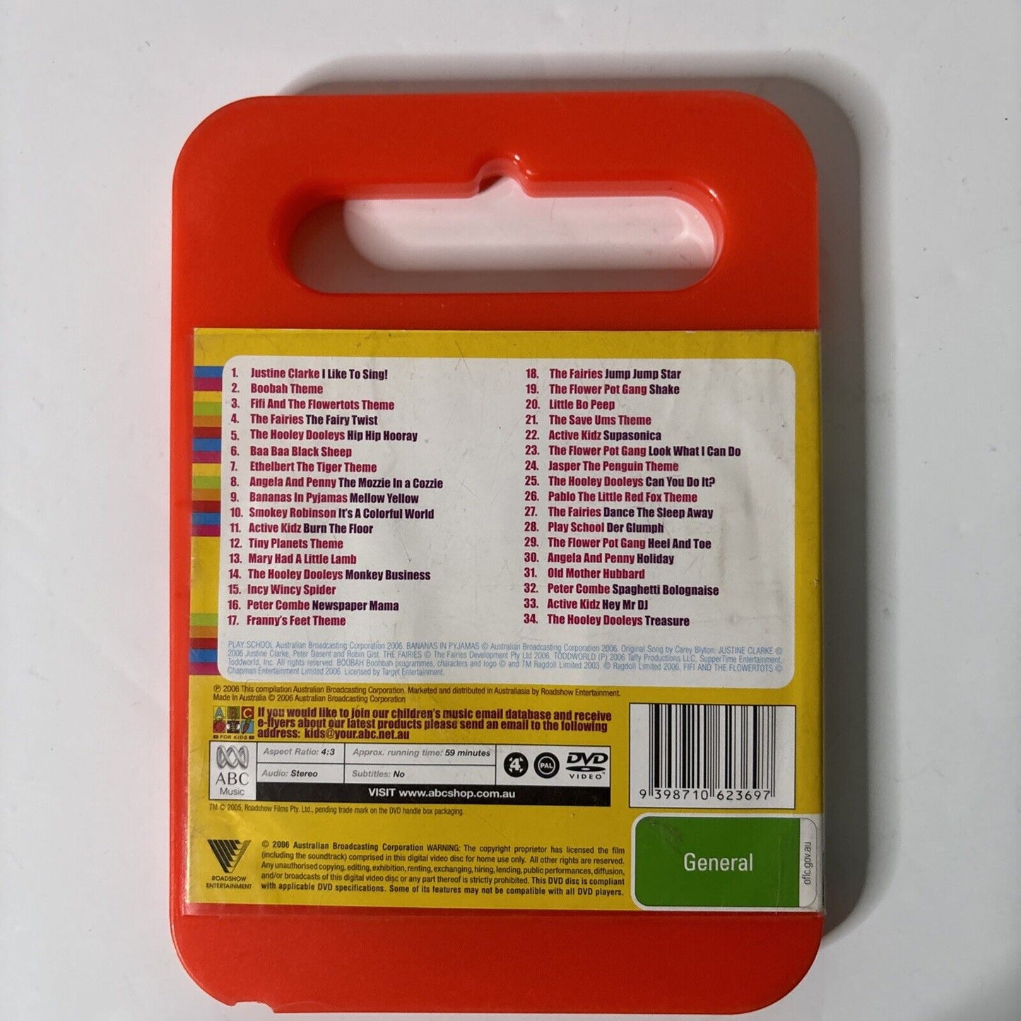 ABC for Kids - Hit Clips 2 (DVD) Region 4