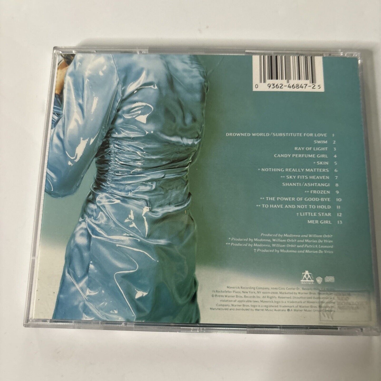 Madonna - Ray of Light (CD, 1998)