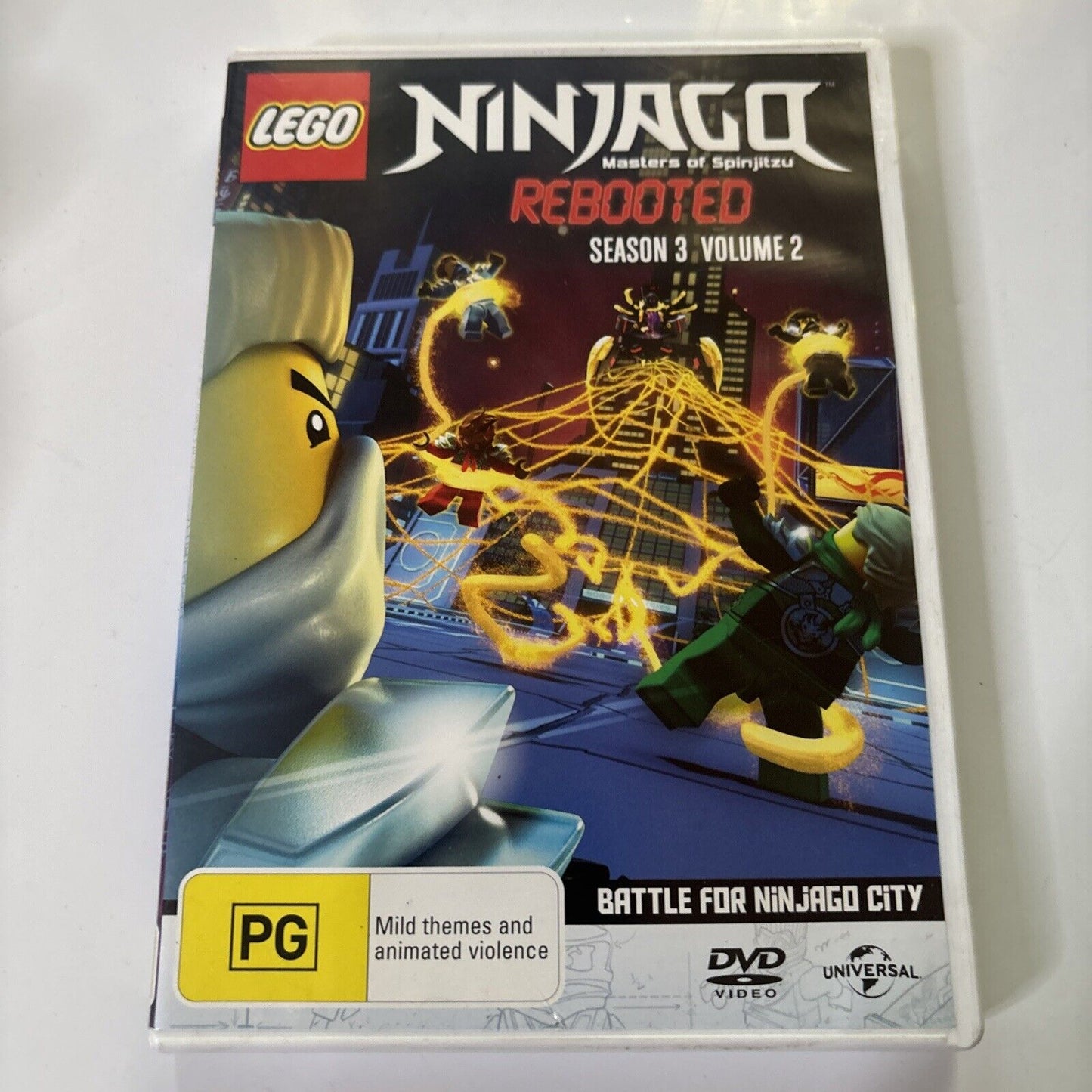 Lego Ninjago - Masters of Spinjitzu : Series 3 : Vol 2 (DVD, 2011) Region 4 & 2