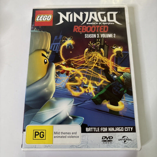 Lego Ninjago - Masters of Spinjitzu : Series 3 : Vol 2 (DVD, 2011) Region 4 & 2