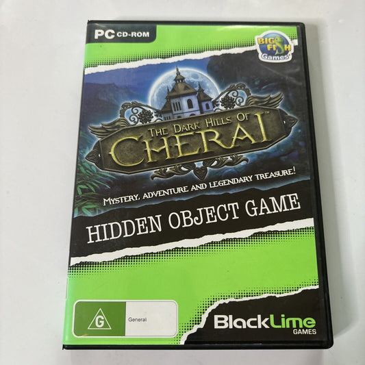 The Dark Hills of Cherai PC CD-ROM Hidden Object Game