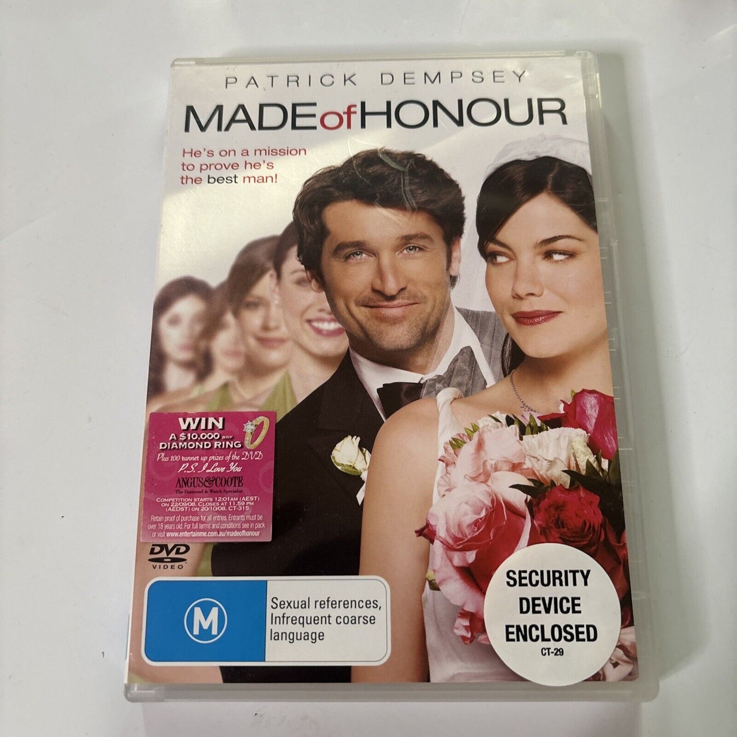 Made of Honour (DVD, 2008) Patrick Dempsey Region 4