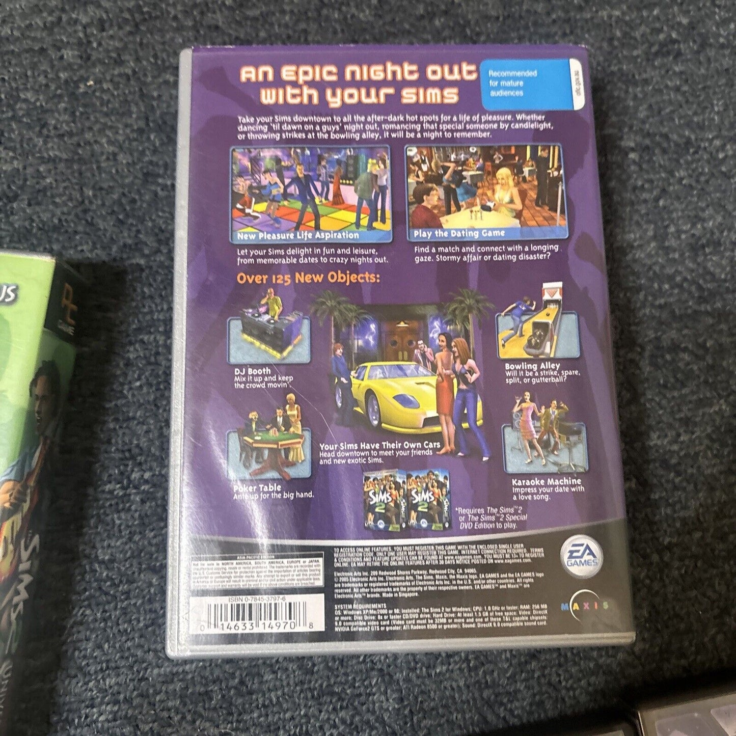 6x The Sims Games And Expansion Pack PC CDROM