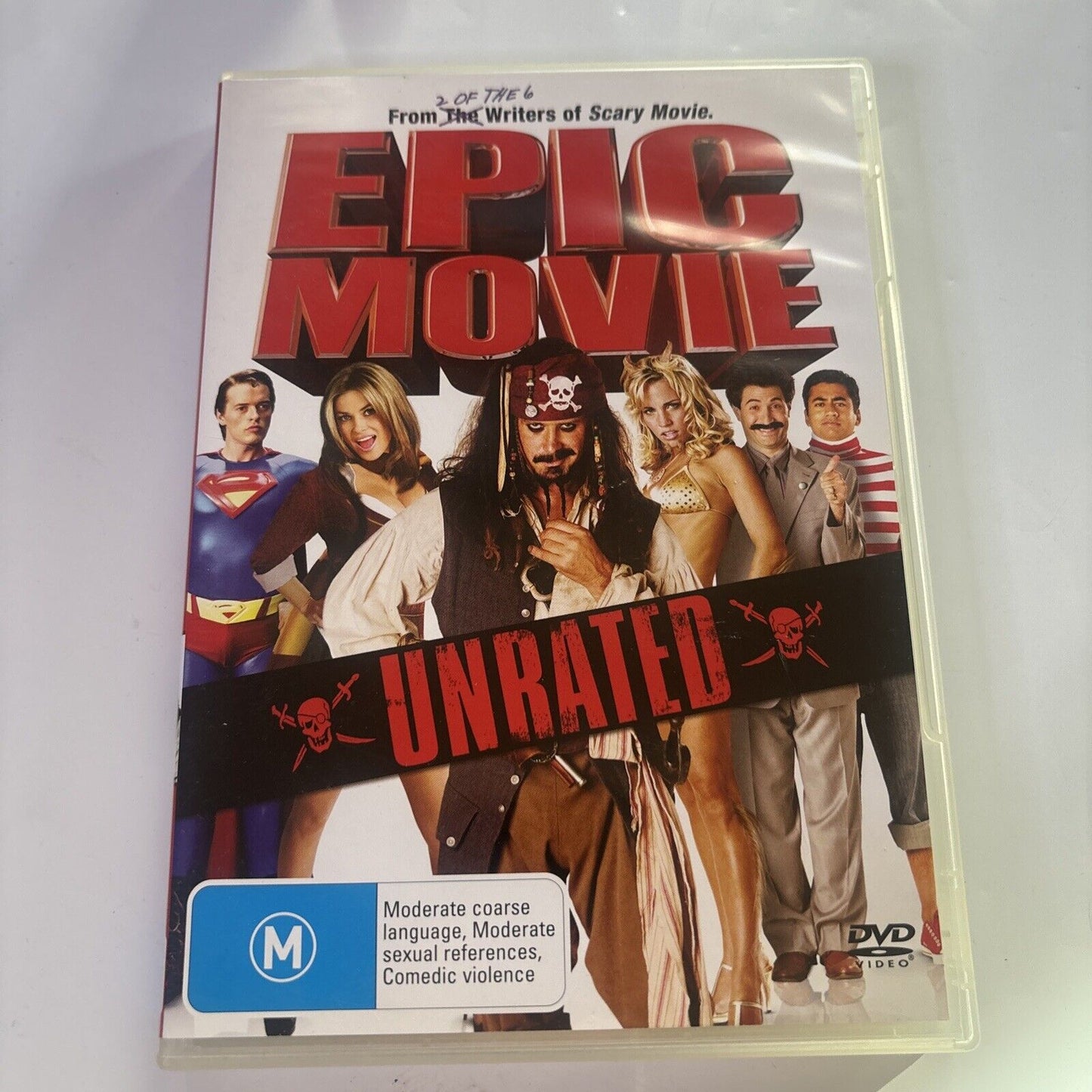 Epic Movie - Unrated (DVD, 2007) Region 4 Kal Penn, Jennifer Coolidge