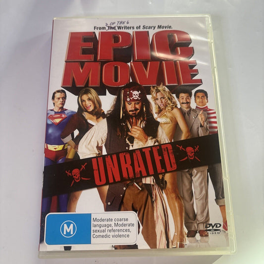 Epic Movie - Unrated (DVD, 2007) Region 4 Kal Penn, Jennifer Coolidge
