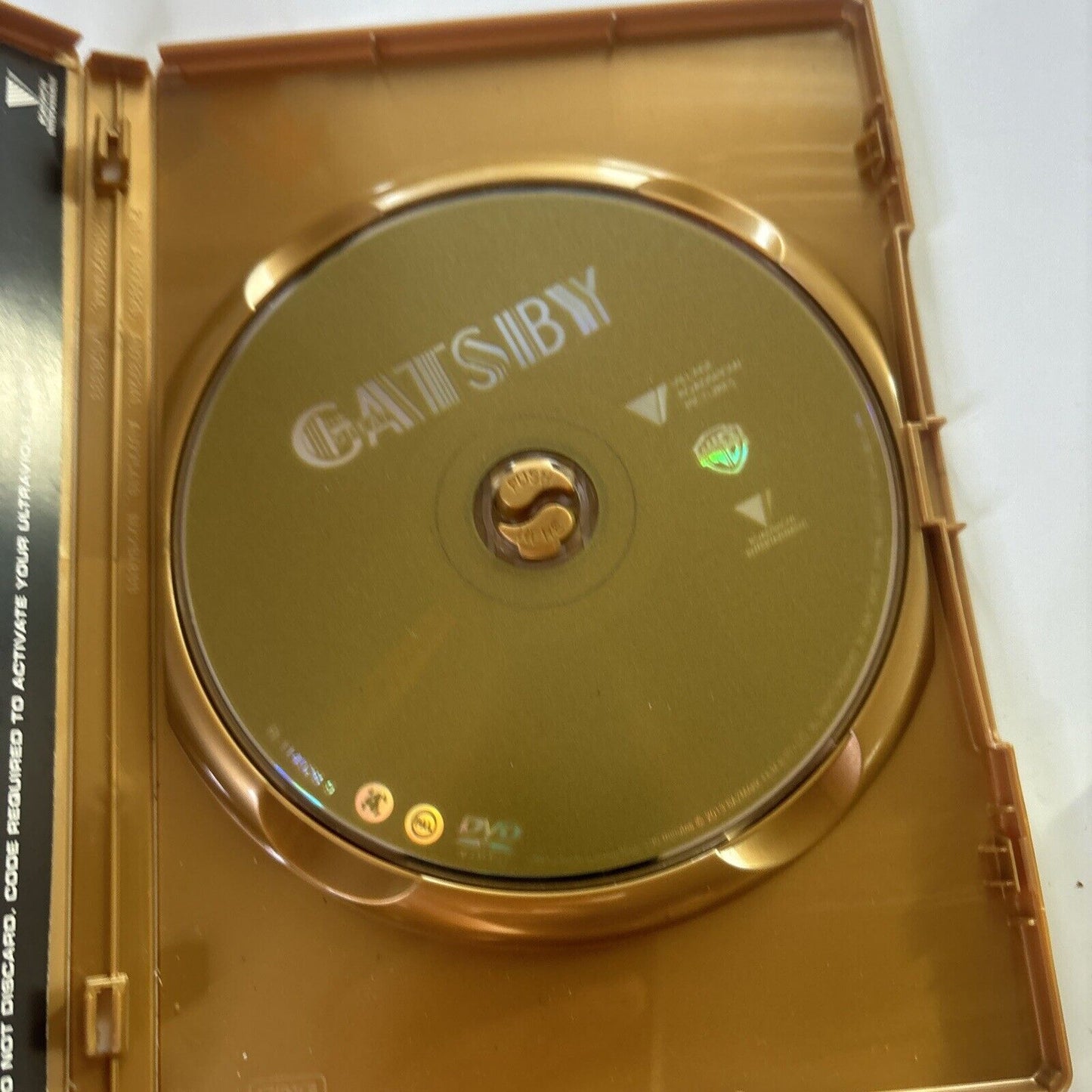 The Great Gatsby (DVD, 2013) Leonardo DiCaprio  Region 4
