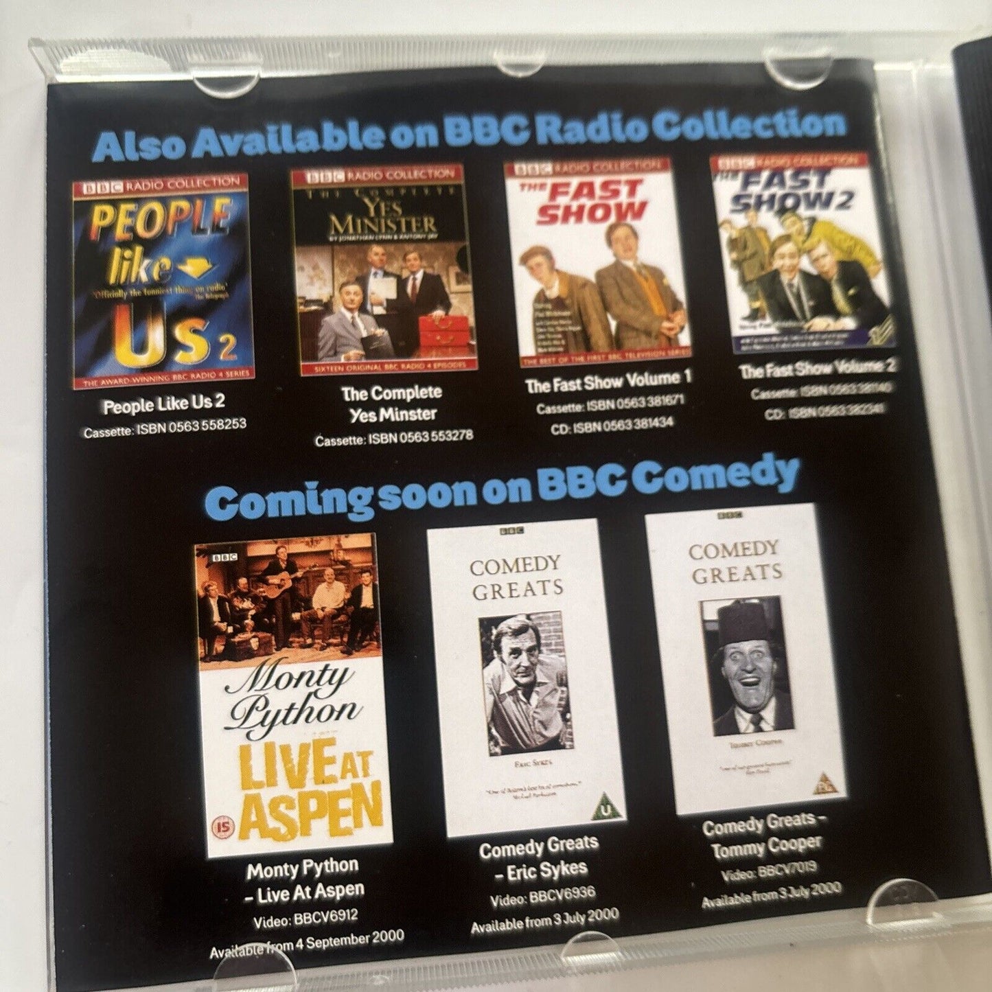 BBC 10 Of The Greatest Comedy Sketches Ever - Volume 1 (CD, 2000) BbcLater01