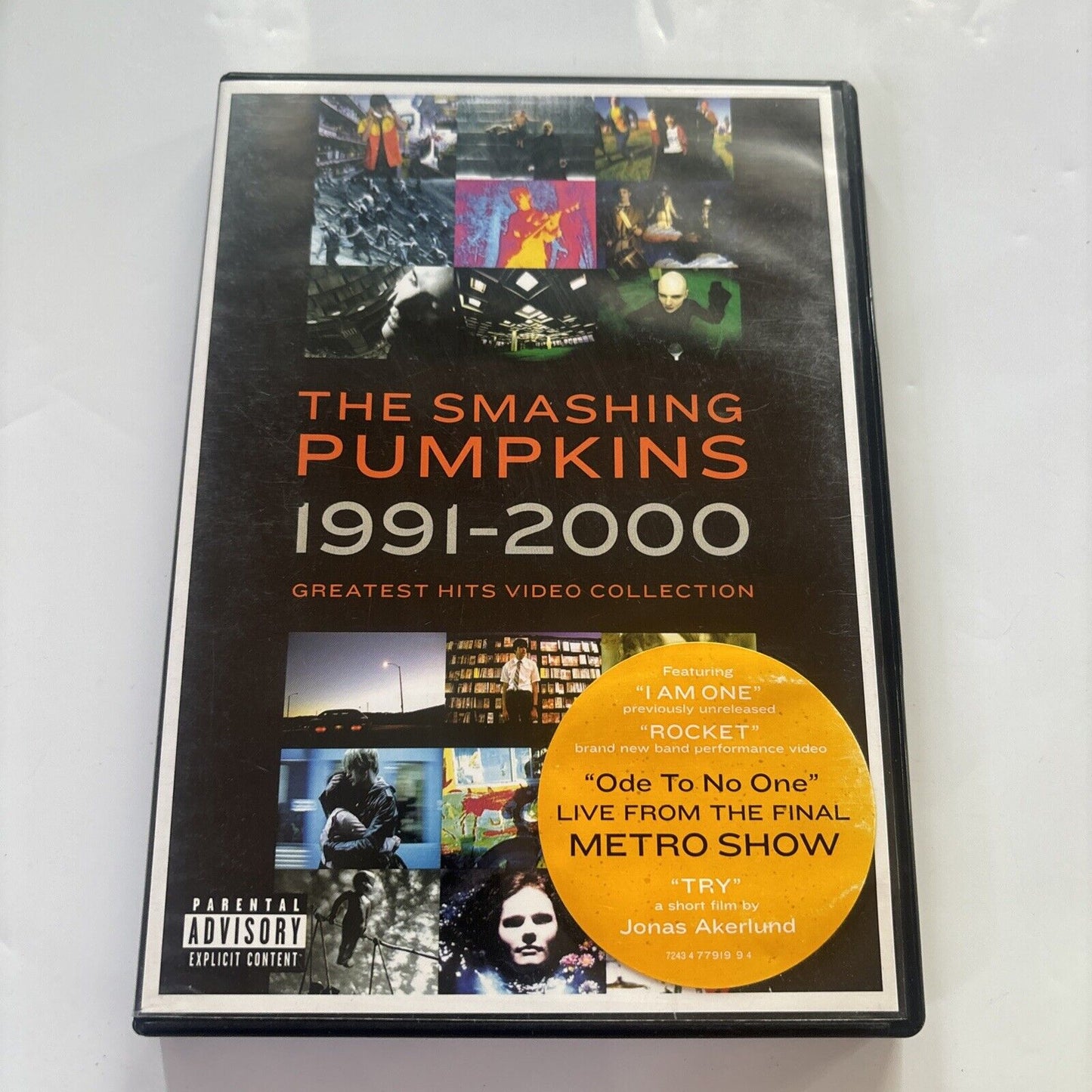 Smashing Pumpkins 1991-2000 Greatest Hits Video Collection (DVD, 2001)