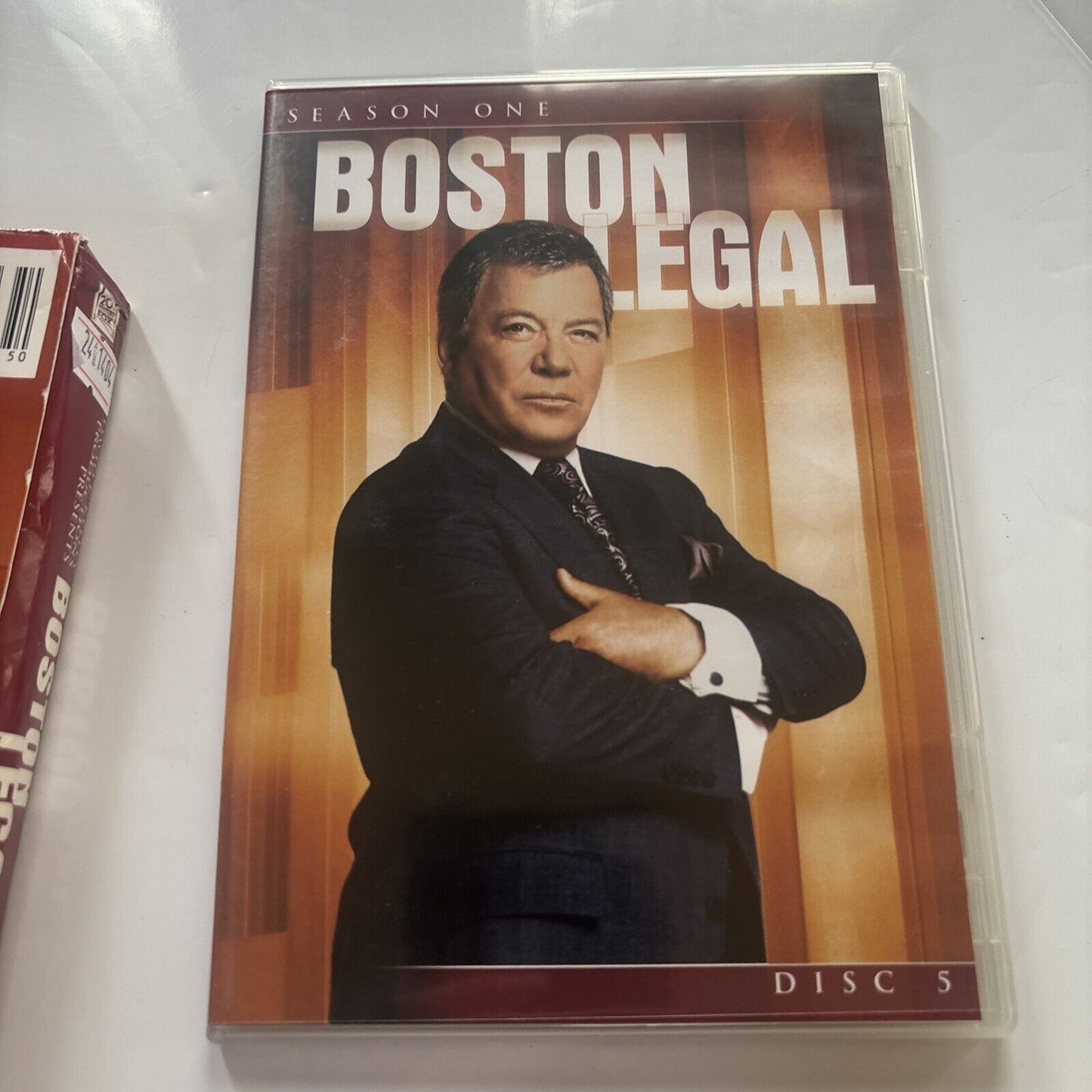 Boston Legal - Season One (DVD, 2006, 5-Disc) William Shatner Region 1