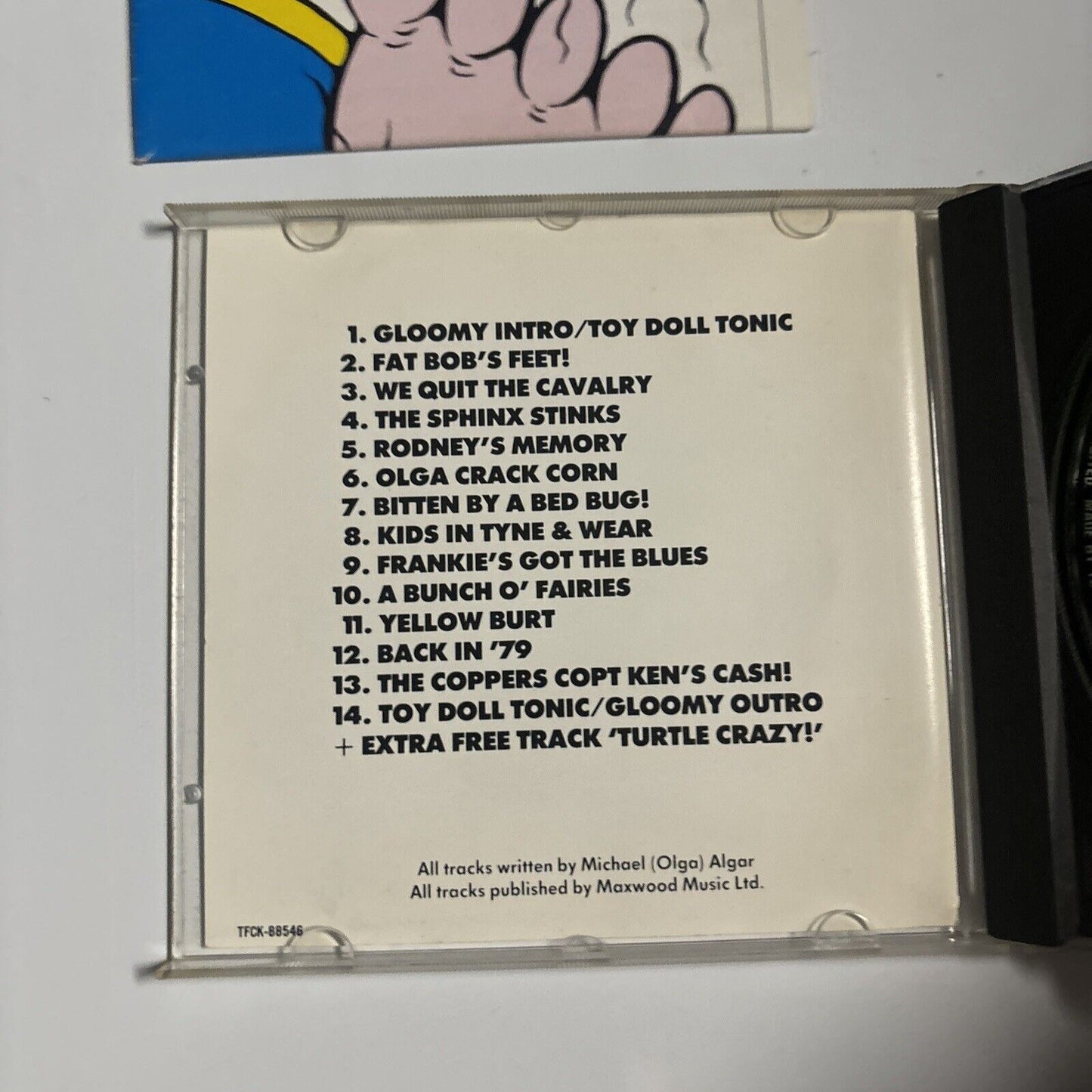 Toy Dolls - Fat Bob's Feet (CD, 1991) Japan TFCK-88546
