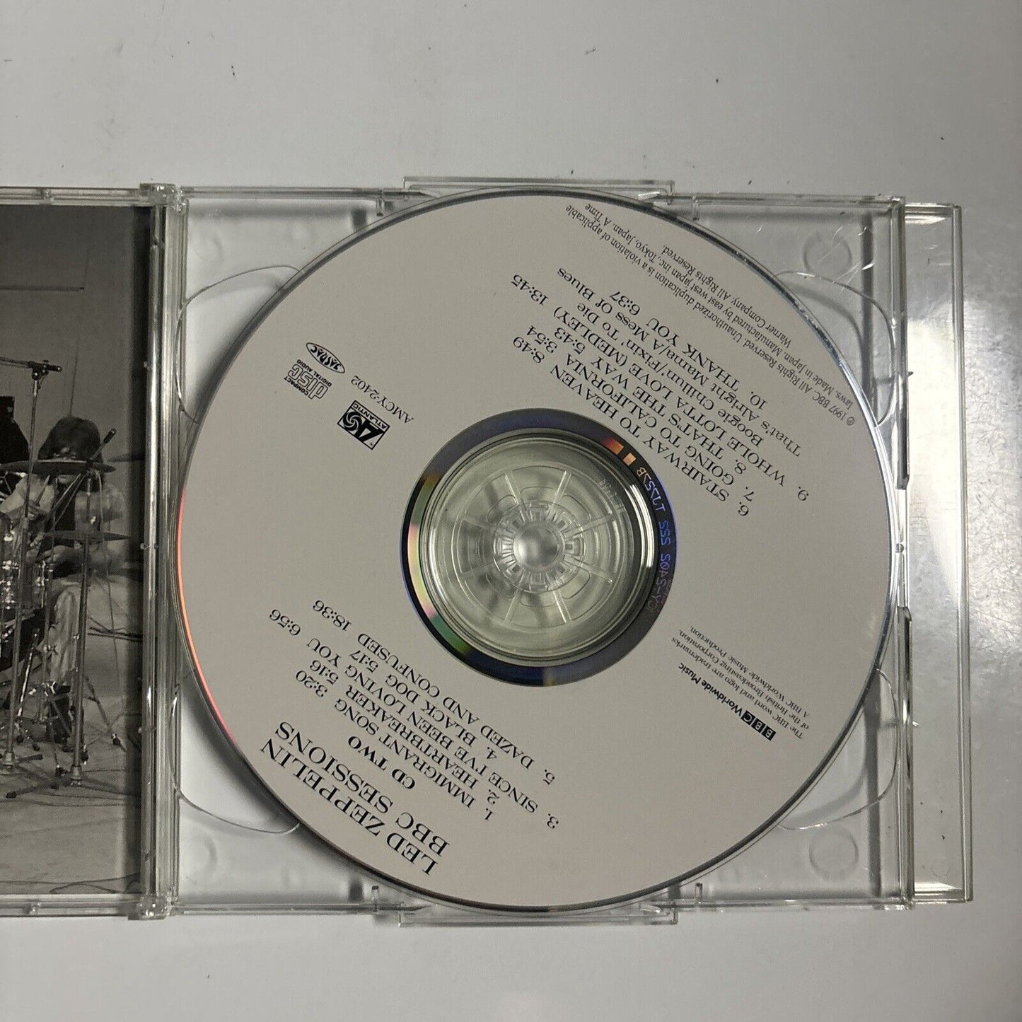 Led Zeppelin - BBC Sessions (CD, 1997, 2-Disc) Japan amcy-2401-2