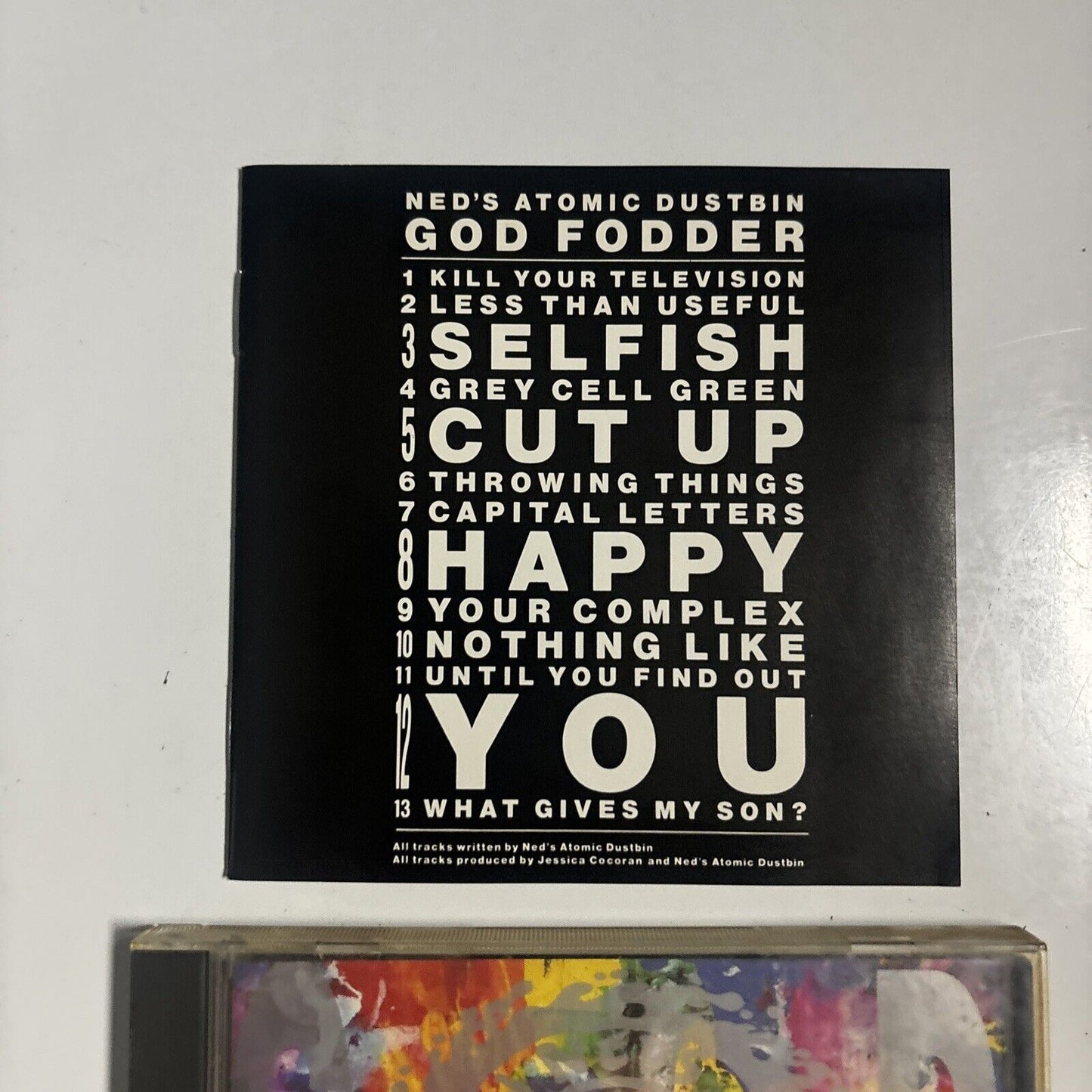 Ned's Atomic Dustbin - God Fodder (CD, 1991) Japan ESCA-5280 Rock