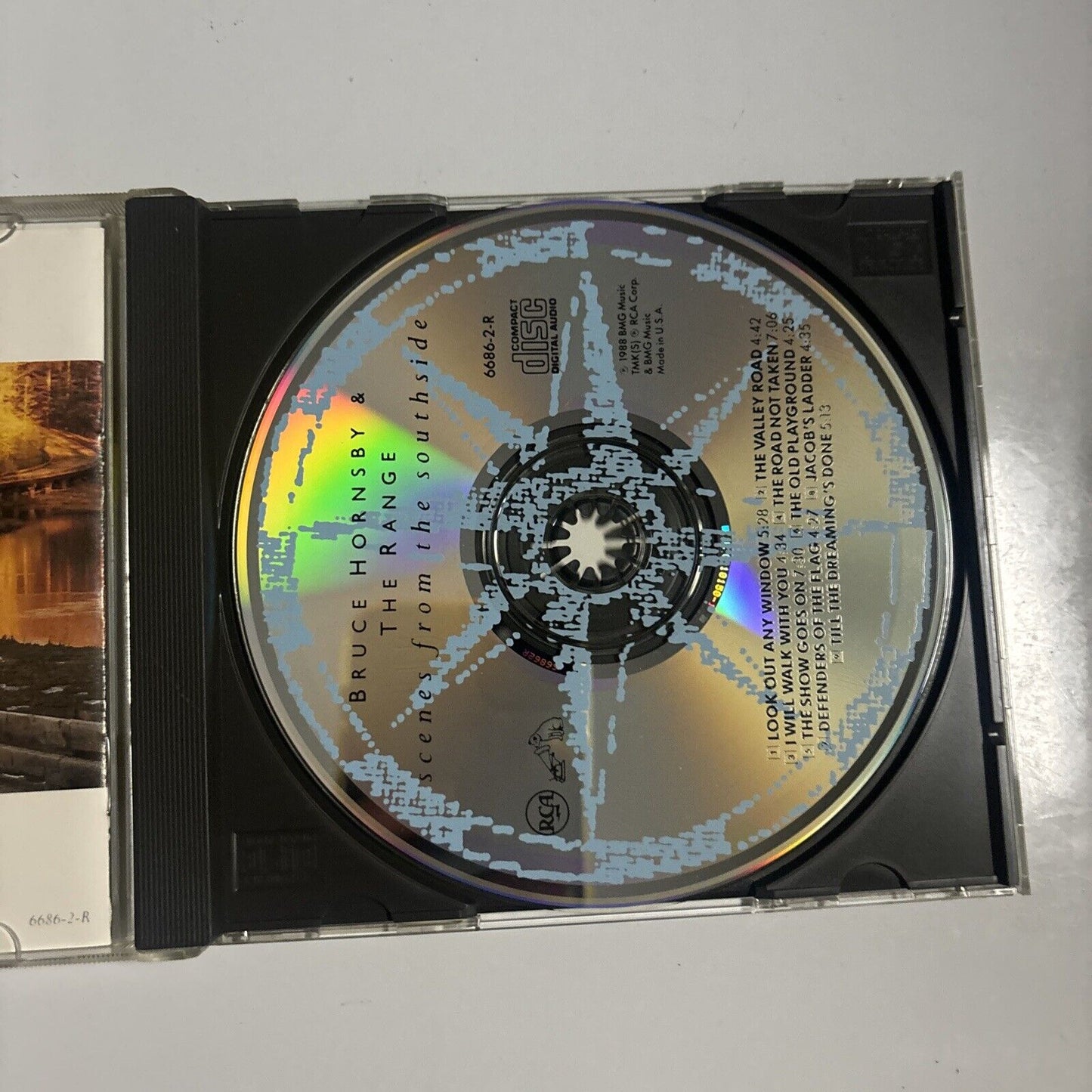 Bruce Hornsby & The Range - Scenes From The Southside (CD, 1988) RCA 6686-2-R