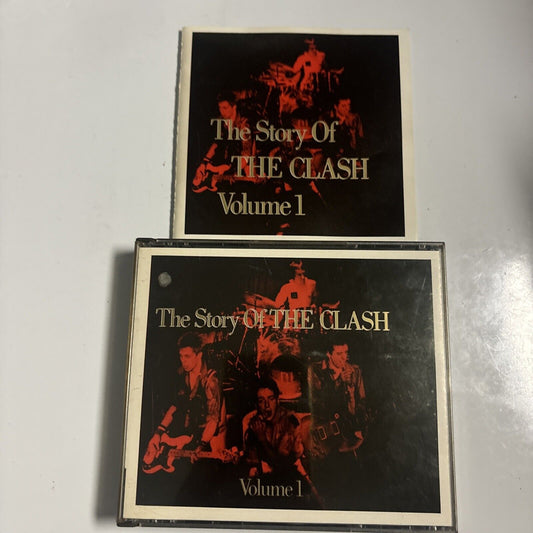 The Clash - The Story Of The Clash Volume 1 (CD, 1991) Japan ESCA-5202-3