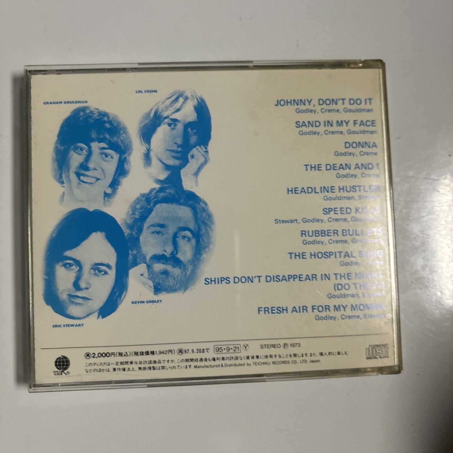 10cc - 10cc (CD, 1995) Japan TECW-20063 Overseas Records