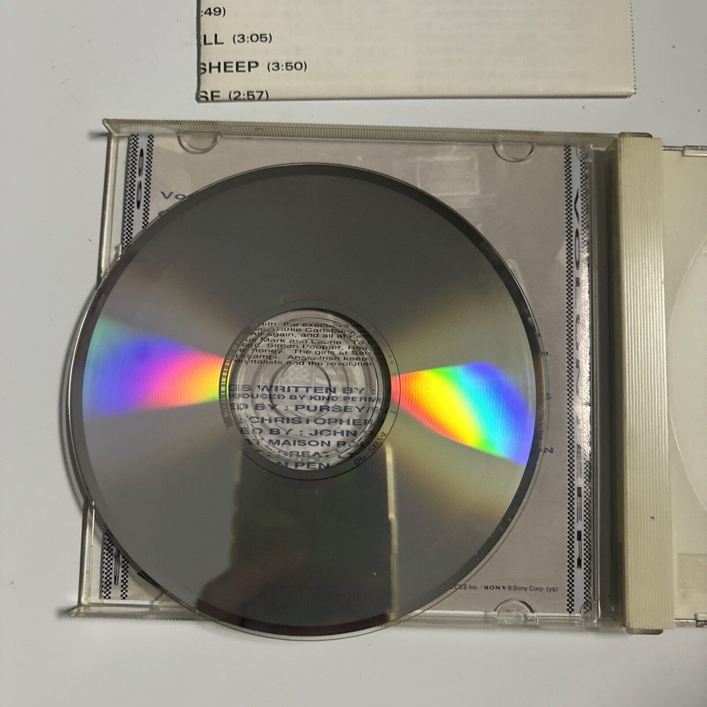 Sham 69 - Volunteer (CD, 1989) Japan CBS/Sony 25dp-5419