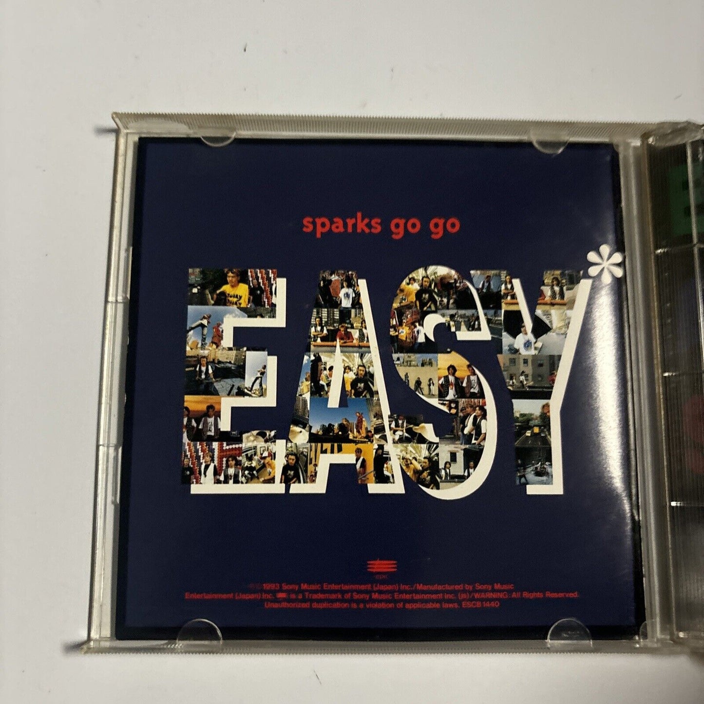 Sparks Go Go - Easy (CD, 1993) Japan ESCB-1440 Rock