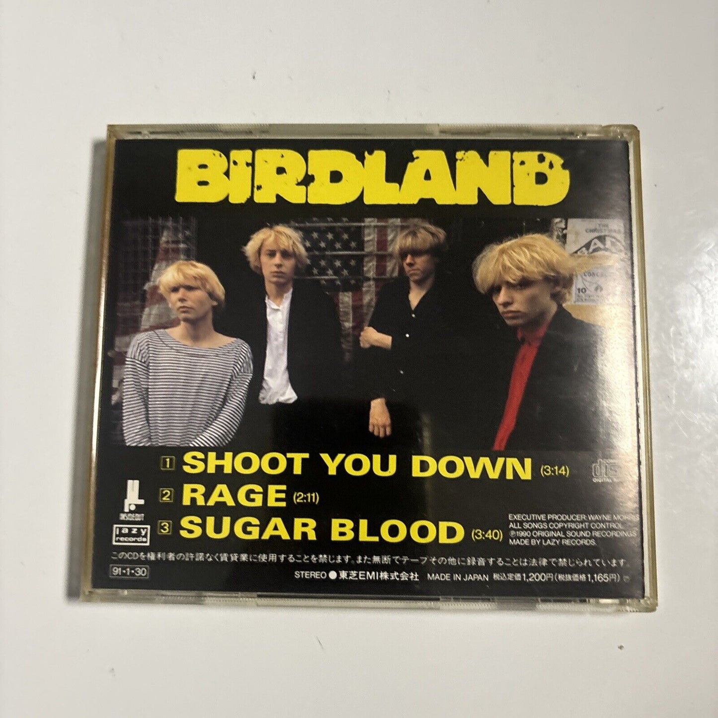 Birdland - Shoot You Down (CD, 1991) Japan TOCP-6573