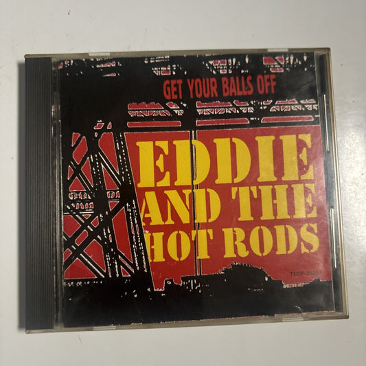 Eddie And The Hot Rods - Get Your Balls Off (CD, 1990) Japan tecp-25357