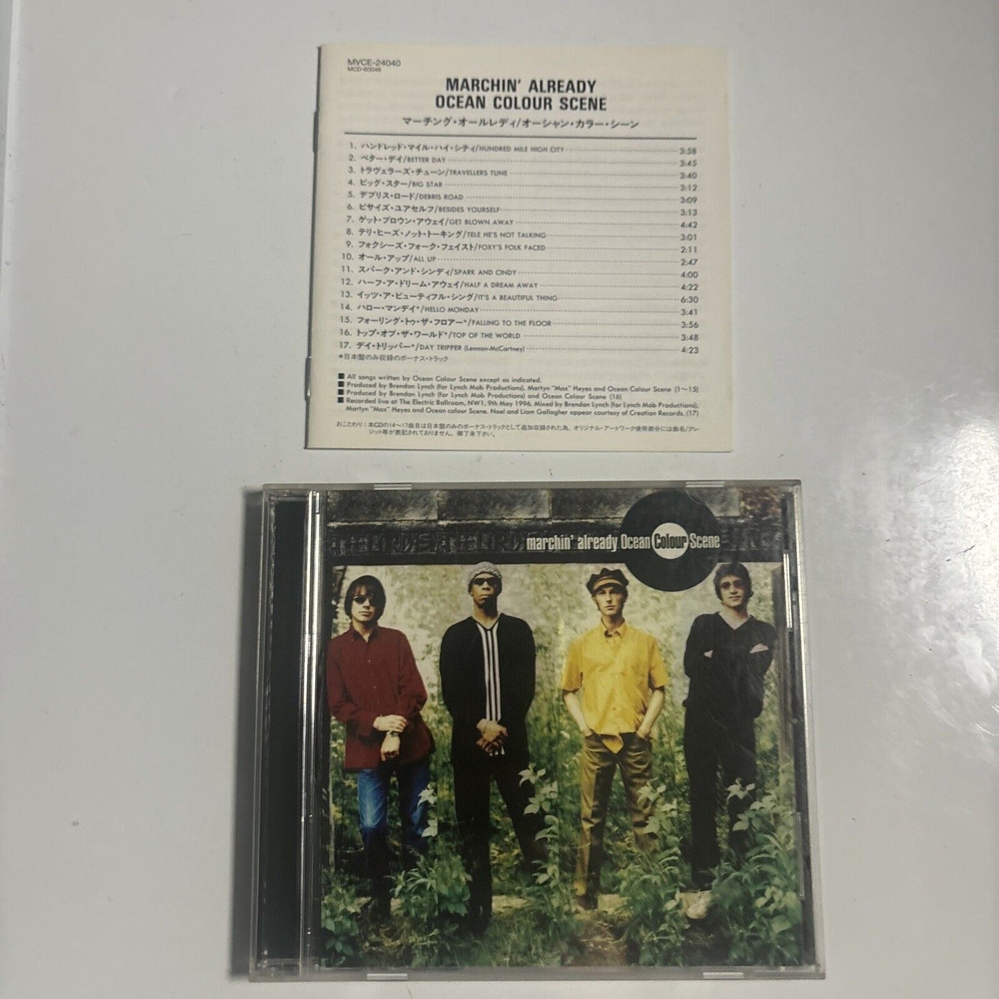 Ocean Colour Scene - Marchin' Already [Japan Bonus Track] (CD, 1997) MVCE-24040