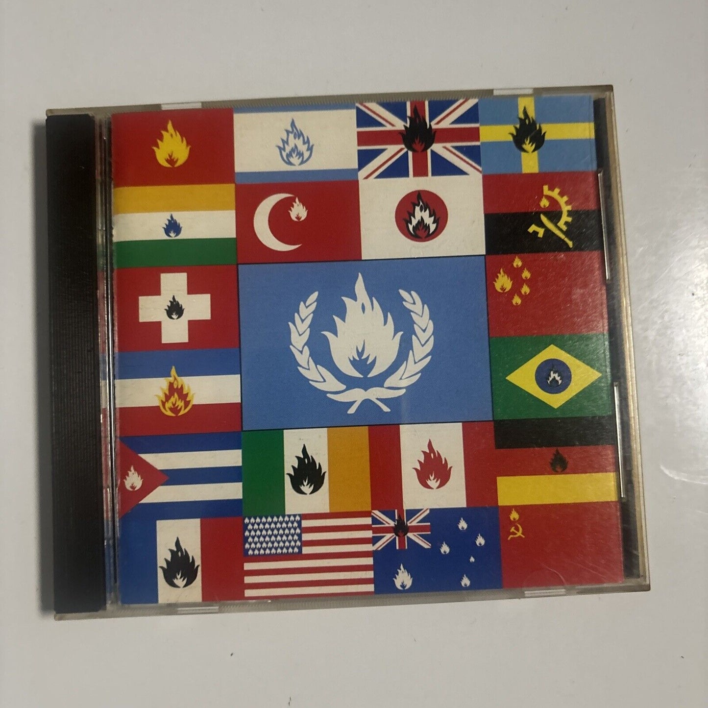 Stiff Little Fingers - Flags & Emblems (CD, 1992) Japan kicp-227