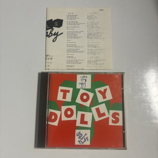 Toy Dolls - Dig That Groove Baby (CD, 1989) Japan 85061