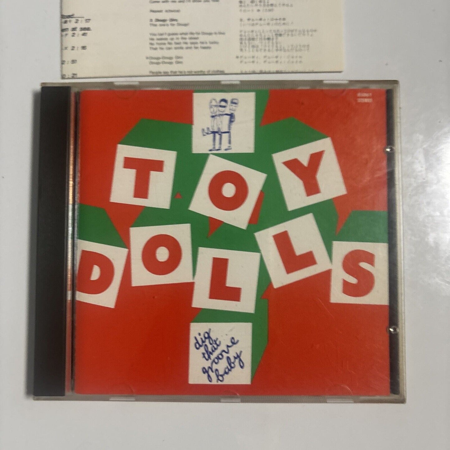 Toy Dolls - Dig That Groove Baby (CD, 1989) Japan 85061