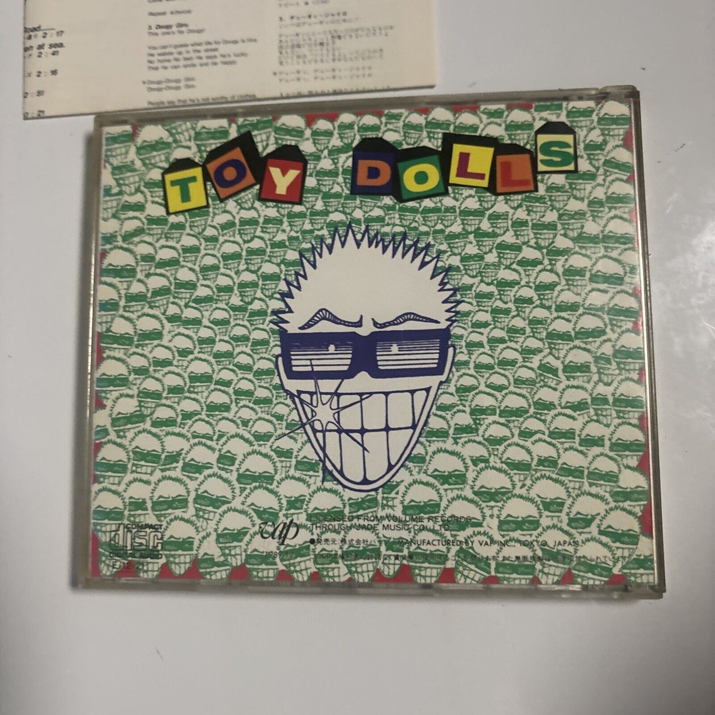 Toy Dolls - Dig That Groove Baby (CD, 1989) Japan 85061