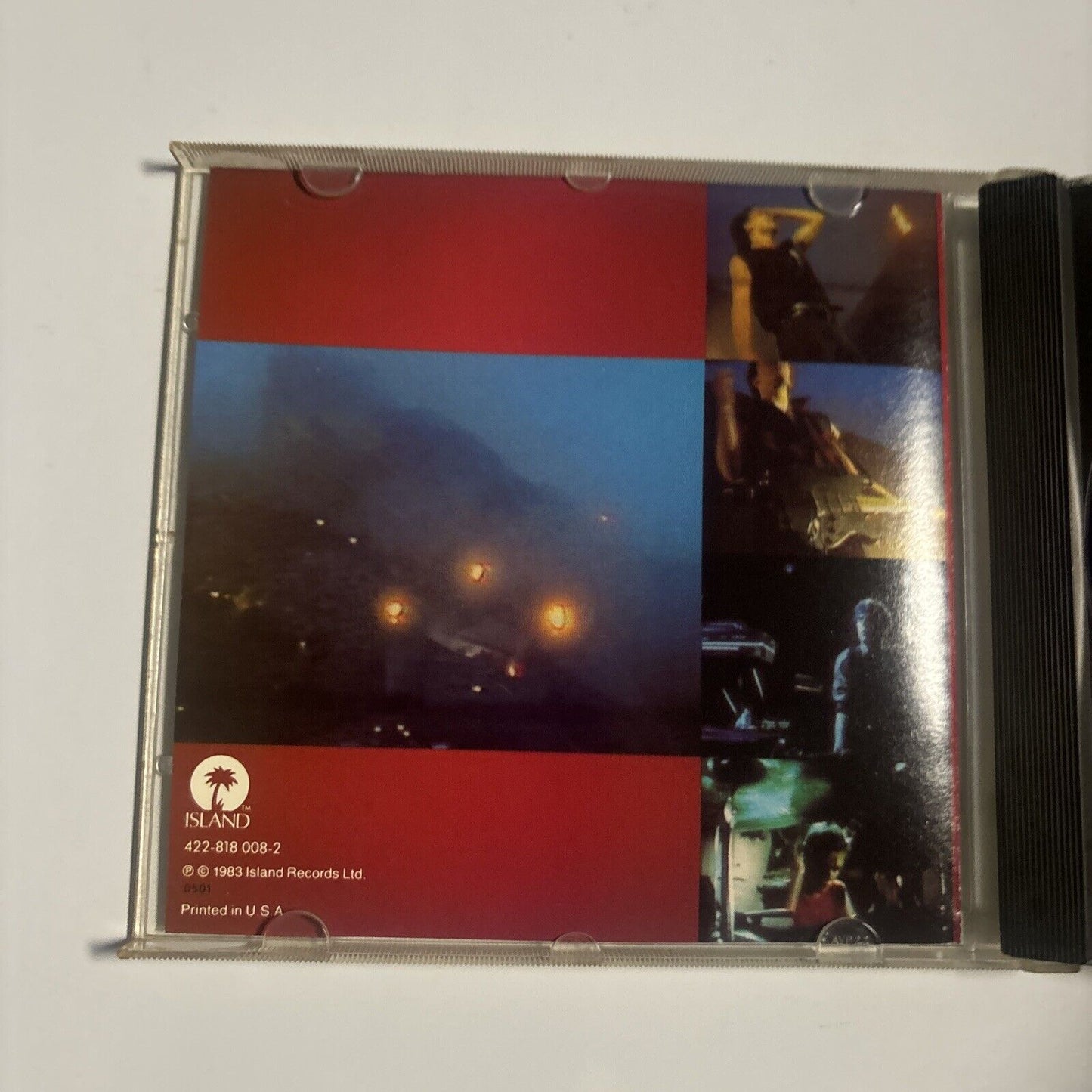 U2 - Live "Under A Blood Red Sky" (CD, 1983) Island Records