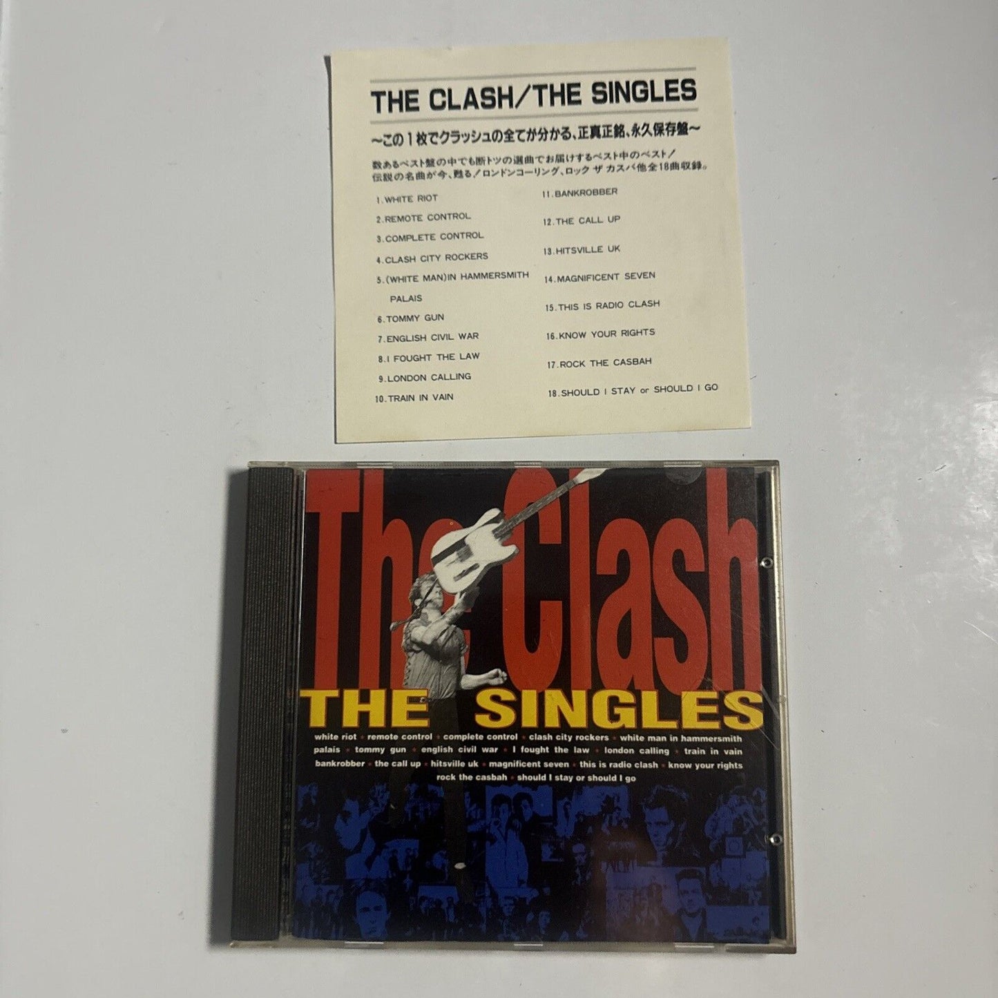 The Clash - The Singles (CD, 1991) Columbia 468946 2
