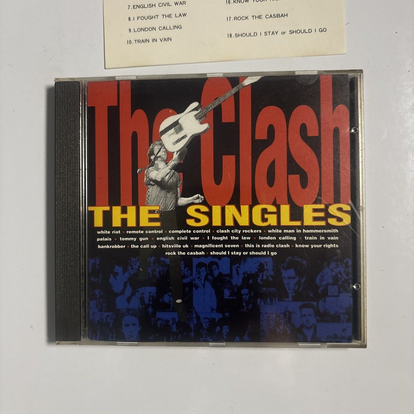 The Clash - The Singles (CD, 1991) Columbia 468946 2