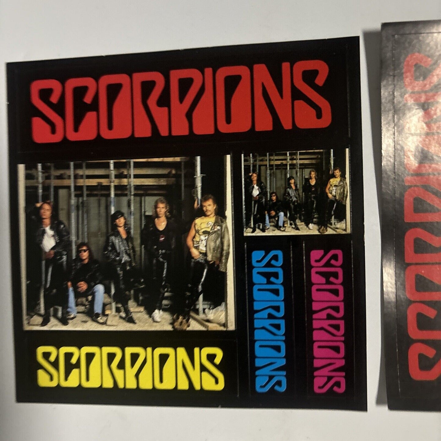 Scorpions - Crazy World (CD, 1990) Japan PHCR-1041 Stickers