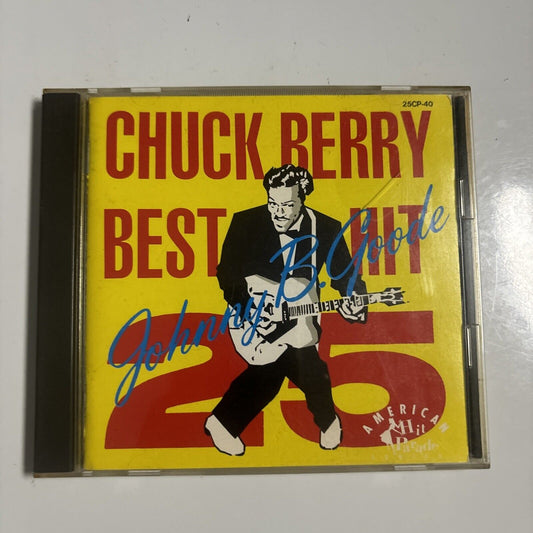 Chuck Berry Johnny B.Goode / Chuck Berry's Best Hits 25 (CD, 1993) Japan 25cp-40