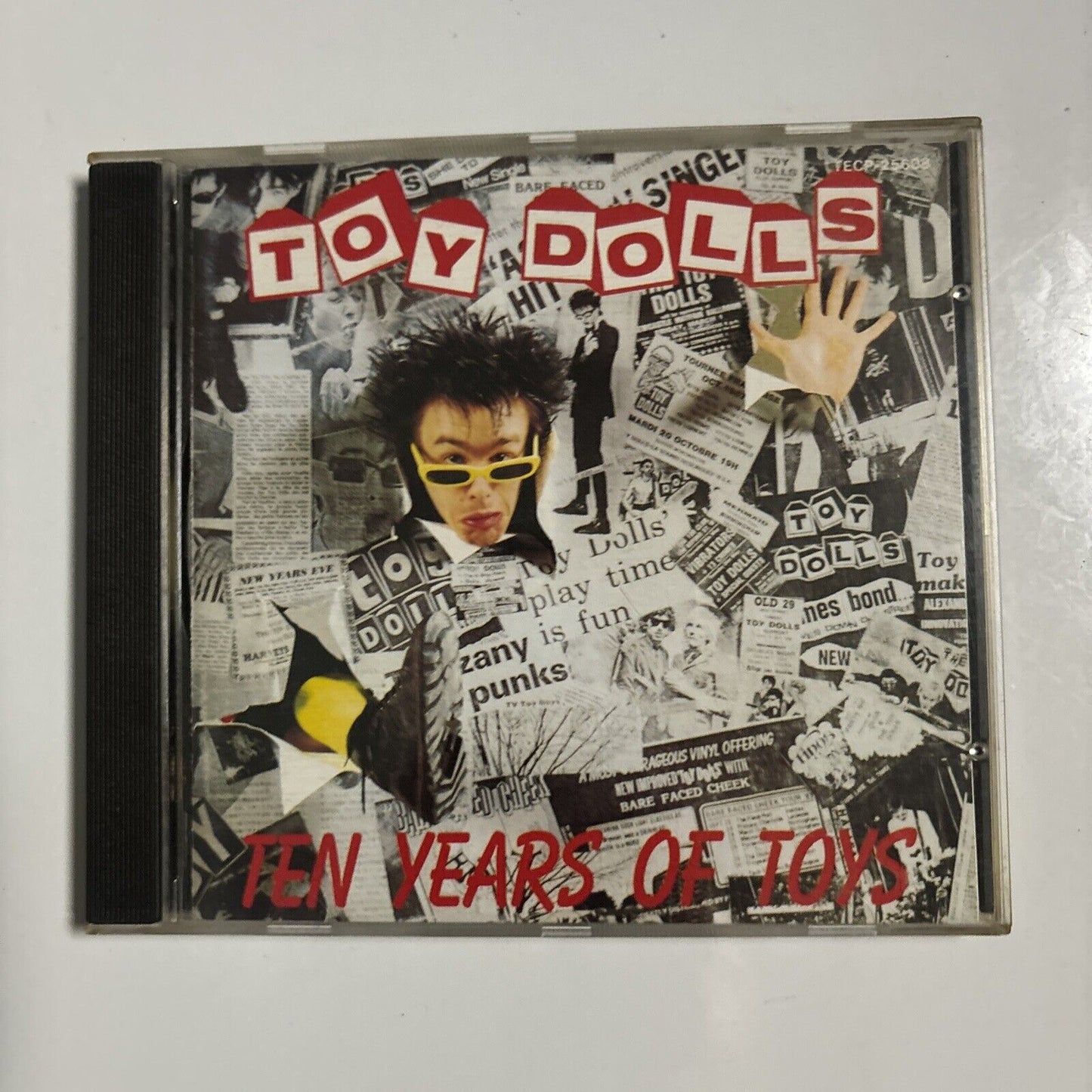 Toy Dolls - Ten Years Of Toys (CD, 1991) Japan tecp-25608