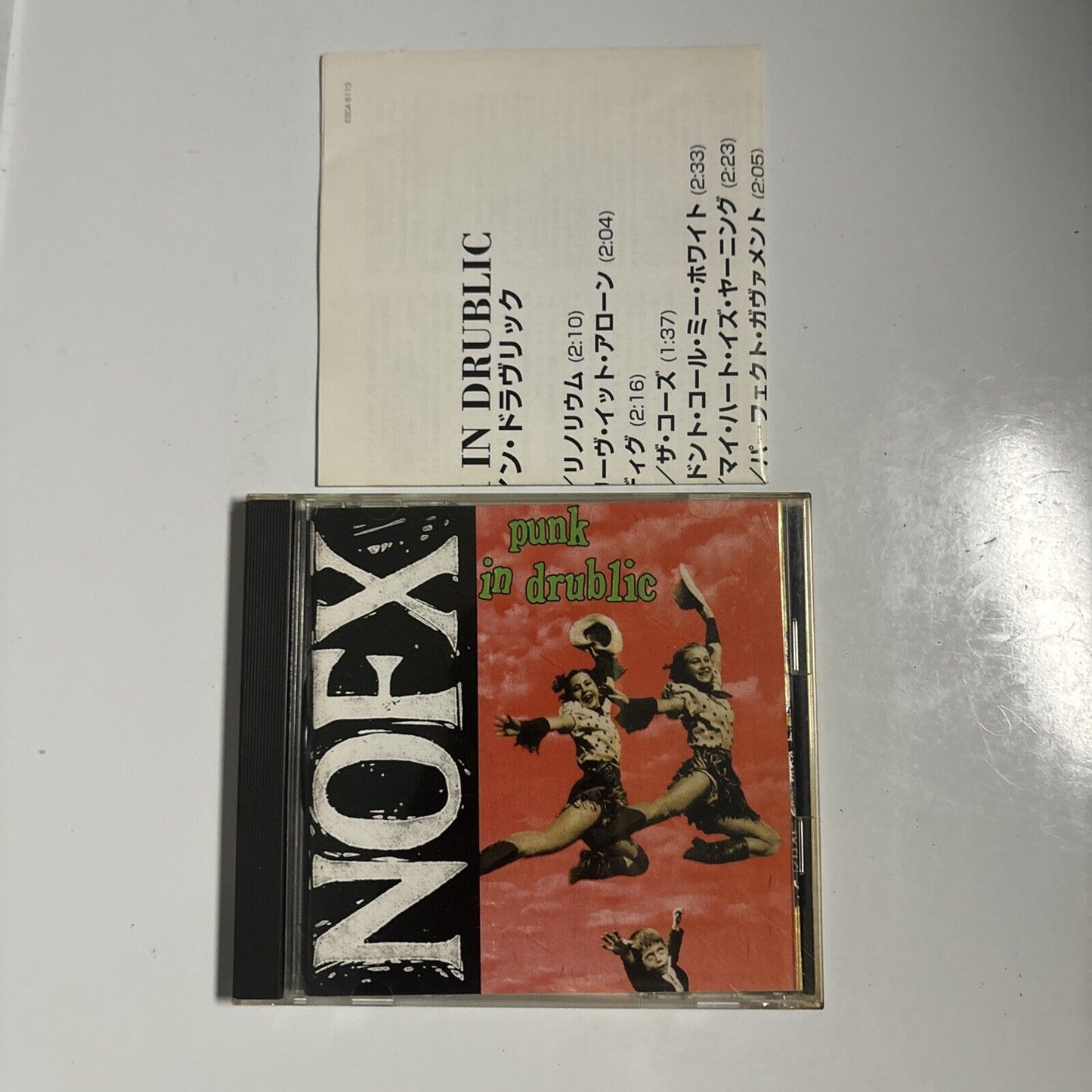 NOFX - Punk In Drublic (CD, 1995) Japan ESCA 6113