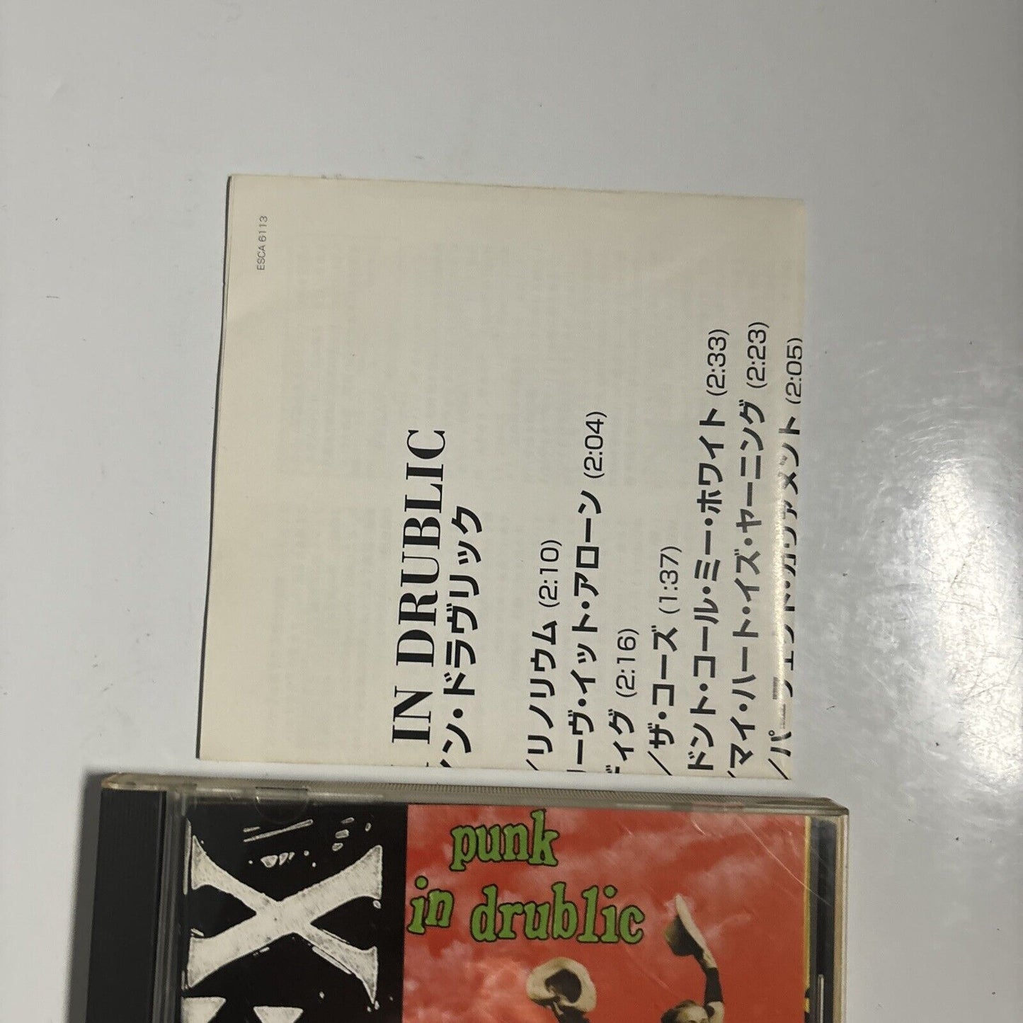 NOFX - Punk In Drublic (CD, 1995) Japan ESCA 6113