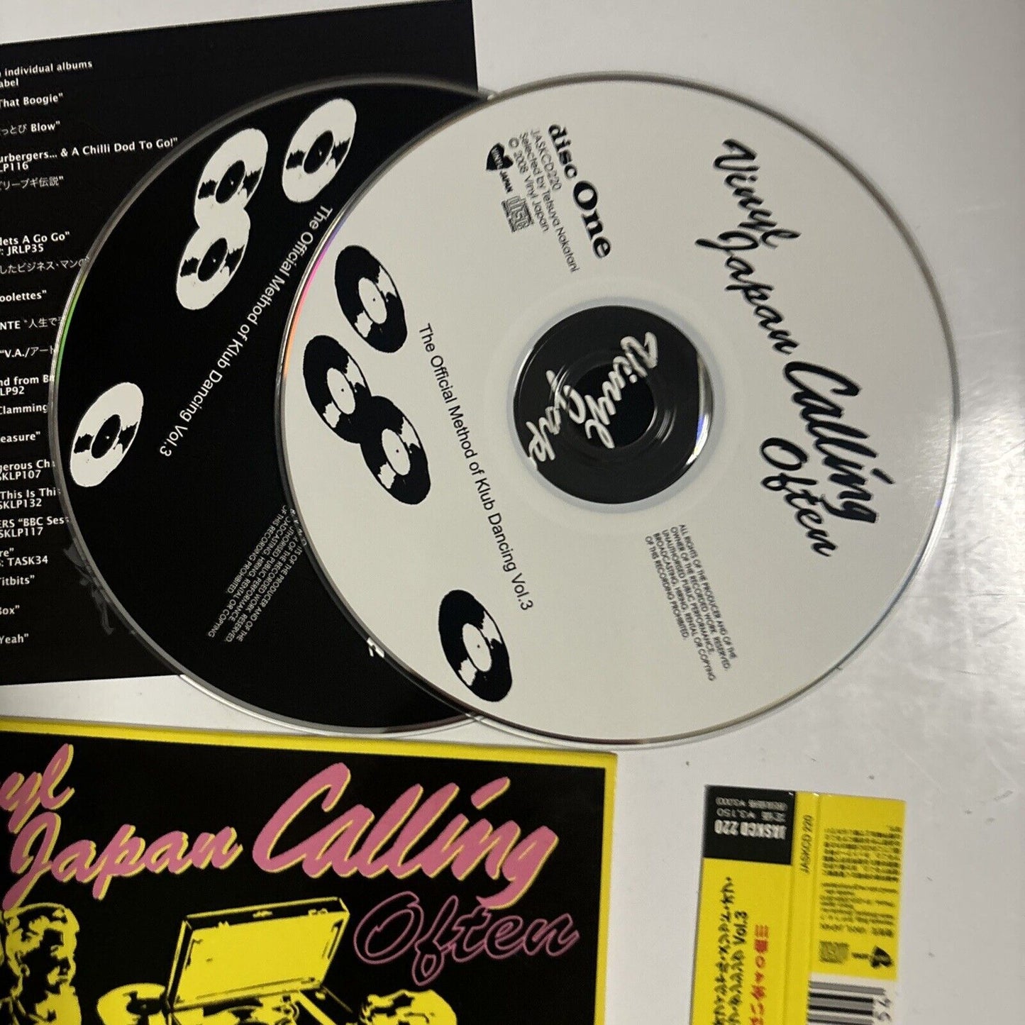 Official Method of Klub Dancing vol.3 (CD, 2008) Japan jaskcd-220 Obi