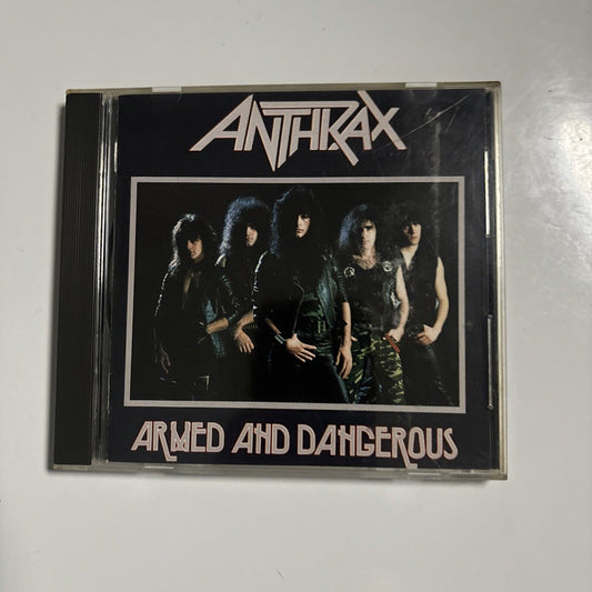 Anthrax - Armed And Dangerous (CD, 1992) Japan PSCW-1102