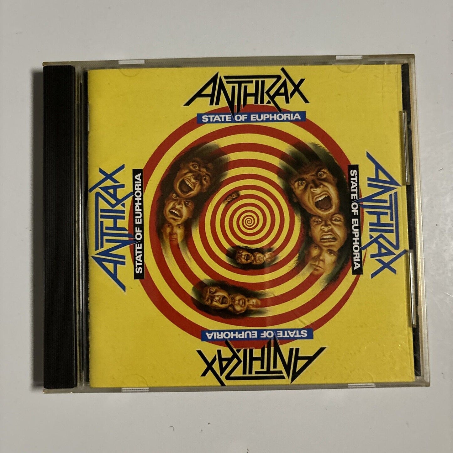 Anthrax - State Of Euphoria (CD, 1992) Japan PHCR-18704 Island Records