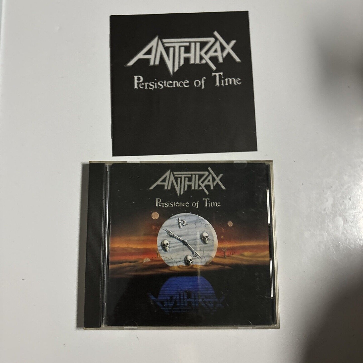 Anthrax - Persistence Of Time (CD, 1990) Japan PSCD-1032