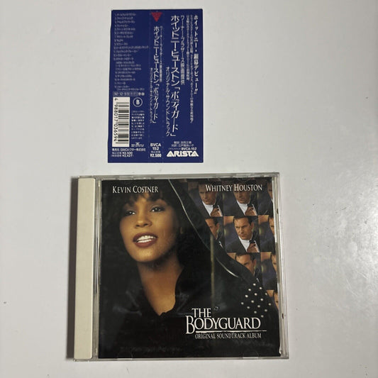 The Bodyguard (Original Soundtrack Album) (CD, 1992) Japan BVCA-152 Obi