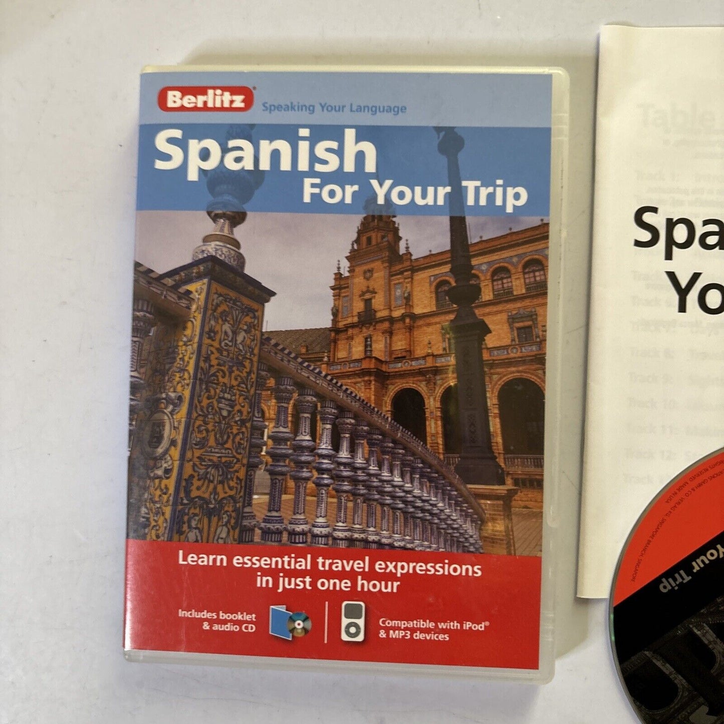 Berlitz Language: Spanish for Your Trip by Berlitz, Berlitz Guides Audio CD
