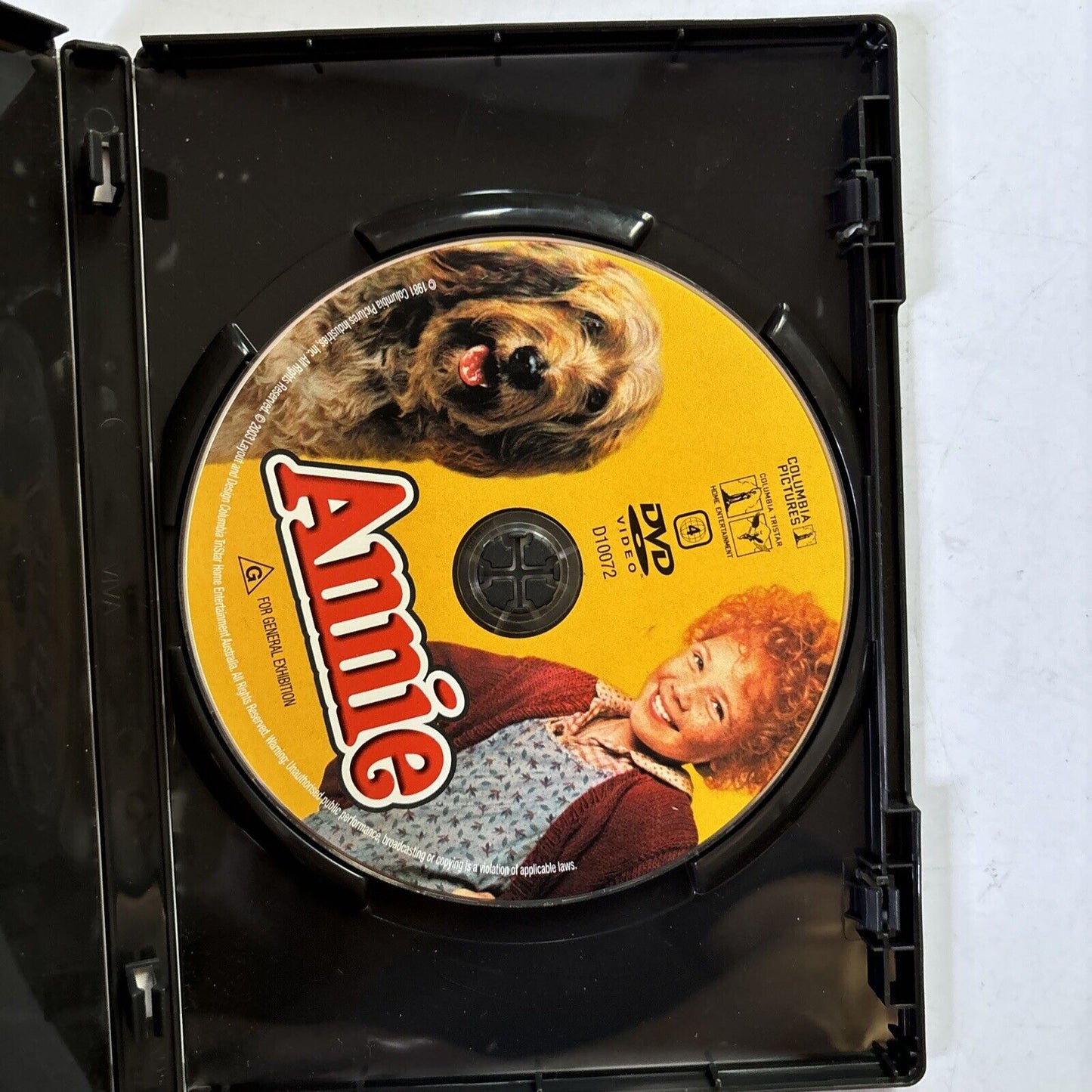 Annie (DVD, 1981) Bernadette Peters, Albert Finney, Carol Burnett Region 4